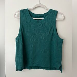 Lululemon Train To Be Tank - Teal Lagoon - Size 8